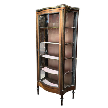 Vitrina Francesa de caoba y bronce Luis XVI Bucarest Art & Antiques