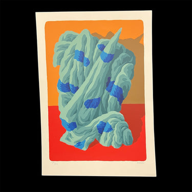 Michael Yaikel - Serigrafía ‘Paisaje Rocoso’ 21/22 Colección Exclusiva