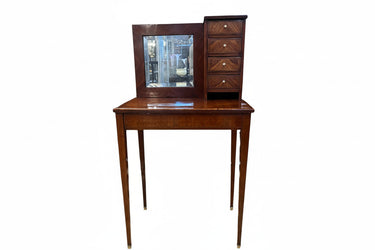 Tocador francés de palo rosa y caoba rubia marquetería y bronce 1930 Bucarest Art & Antiques