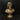 Busto de Cristo de bronce con dedicatoria a don Luís Lira Luco