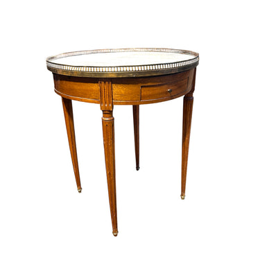 Mesa bouillotte francesa de apoyo Luis XVI bandejas laterales Bucarest Art & Antiques