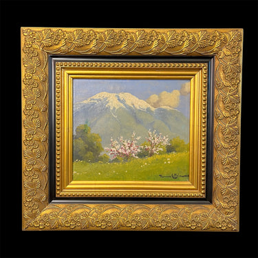 Ramos Catalán - óleo sobre tela ´Almendros en flor´ Bucarest Art & Antiques