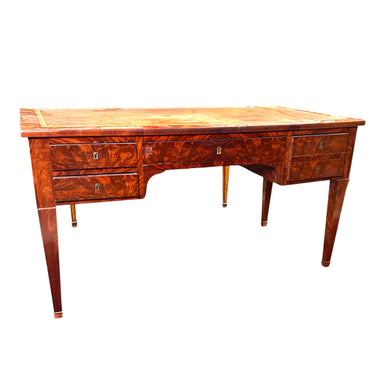 Burea-plat rectangular en acajou estilo Luis XVI Bucarest Art & Antiques