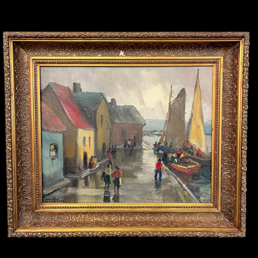 Pacheco Altamirano - ‘Caleta de Angelmó’ Bucarest Art & Antiques