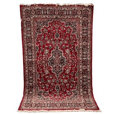Alfombra persa de Kirman 190 x 305 cms. Fin de Temporada