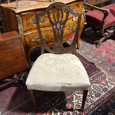 Amoblado estilo inglés Hepplwhite caoba rubia satinada comedor y arrimo Colección Exclusiva