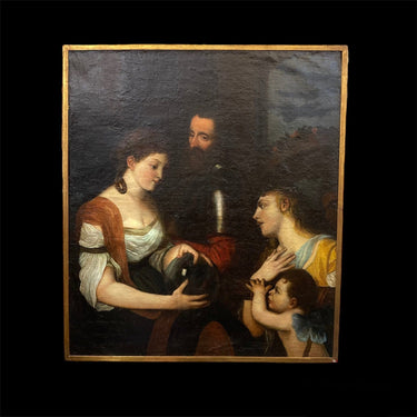 Anonimo – Escena bíblica ‘La confesión’ | Bucarest Art Gallery Consignación