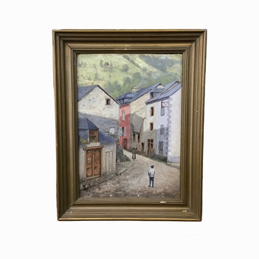 Anónimo – Óleo ‘Dos caminantes’ | Bucarest Art Gallery Consignación