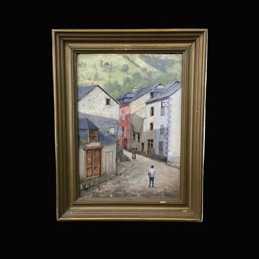 Anónimo – Óleo ‘Dos caminantes’ | Bucarest Art Gallery Consignación