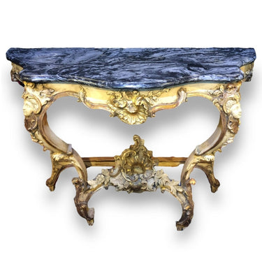Antiguo arrimo italiano de estilo rococó Colección Exclusiva