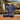 Bombonera francesa de cristal tallado azul cobalto s.XX Bucarest Art & Antiques