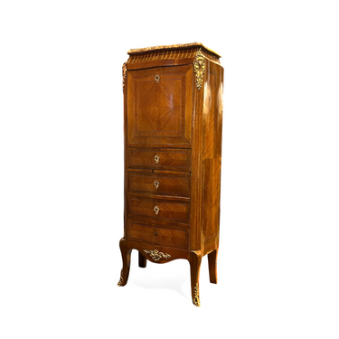 Foto de presentación mejorada — Chiffonier secretaire francés estilo Luis XV 1900