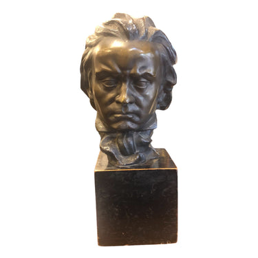 Busto Beethoven en bronce Bucarest Art & Antiques
