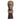 Busto de bronce masculino firmado Rómulo Tonti sobre base madera Bucarest Art & Antiques