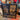Cabinet chino lacado negro y bambú tallado a mano Bucarest Art & Antiques