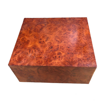 Caja de madera en raíz de nogal Bucarest Art & Antiques