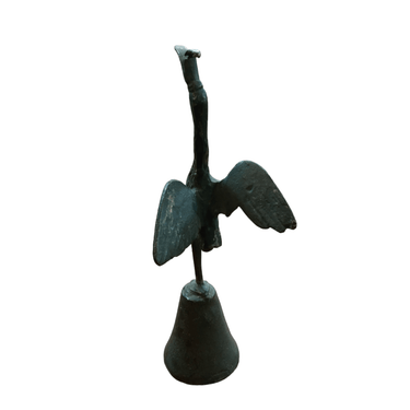 Campana de bronce niquelado 'flamingo' Bucarest Art Gallery