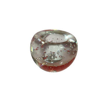 Candelabro pisapapeles cristal sellado francés Bucarest Art & Antiques