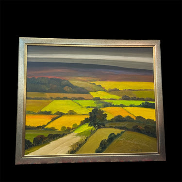 Carlos Catasse - Óleo sobre tela ‘Paisaje de campo’ Bucarest Art & Antiques