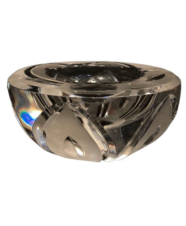 Centro de mesa vidrio Val Saint Lambert | Bucarest Art Gallery Bucarest Art & Antiques