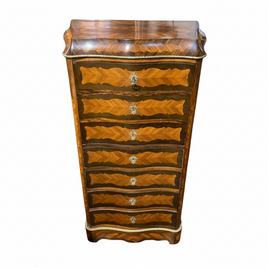 Chiffonier Luis XV enchapado palisandro | Bucarest Art Gallery Bucarest Art & Antiques