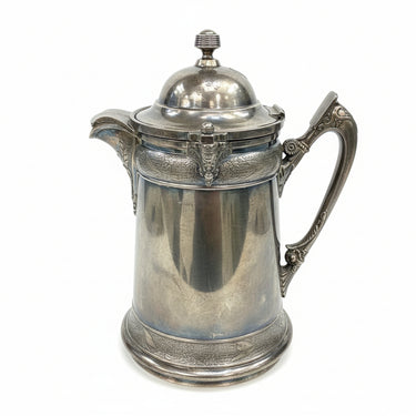 Chocolatera de estaño y loza | Bucarest Art Gallery Bucarest Art & Antiques