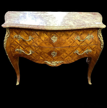 Cómoda Luis XV parqueterías estampillada | Bucarest Art Gallery Bucarest Art & Antiques
