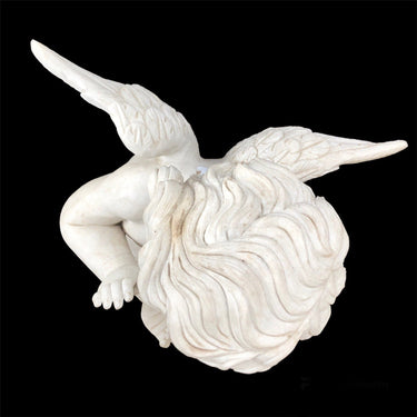 Escultura de mármol ángel susurrando Especial Jardín
