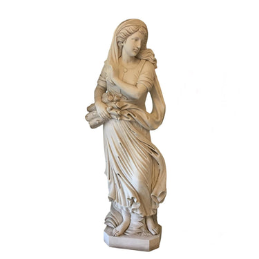 Escultura mármol - Las cuatro estaciones / invierno | Bucarest Art Gallery Bucarest Art & Antiques