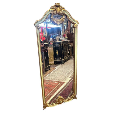 Espejo dorado estilo Louis Philippe Bucarest Art & Antiques