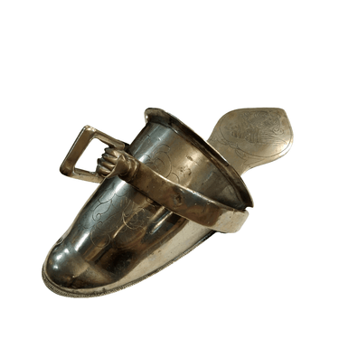 Estribo de dama chileno de plata antiguo tallados de Plata