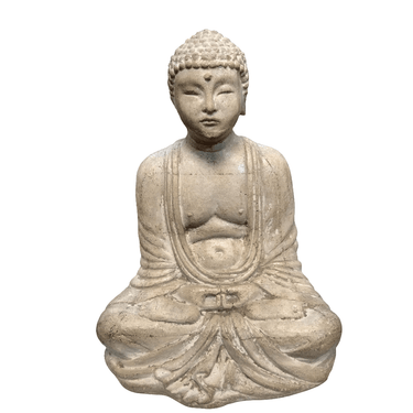 Figura de piedra Buda meditando Bucarest Art & Antiques