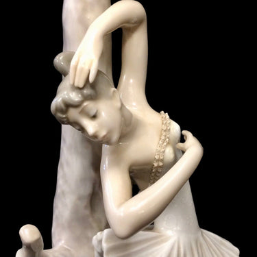 Figura de porcelana Lladro lámpara bailarina Bucarest Art Gallery
