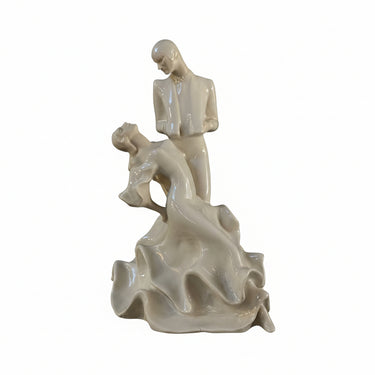 Figura de porcelana pareja bailando firmada | Bucarest Art Gallery Bucarest Art & Antiques