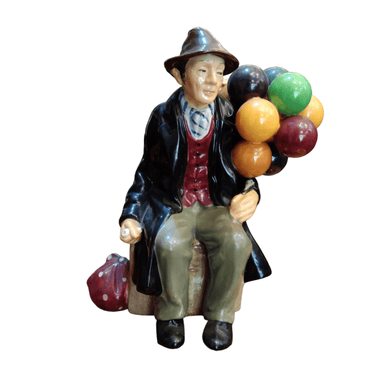 Figura de porcelana Royal Doulton "The Balloon Man" Bucarest Art Gallery