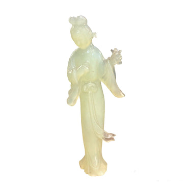 Figura mujer tallada en Jadeita | Bucarest Art Gallery Bucarest Art & Antiques