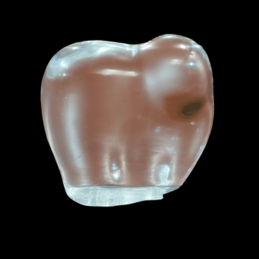 Figurita elefante de cristal Baccarat francesa Bucarest Art & Antiques