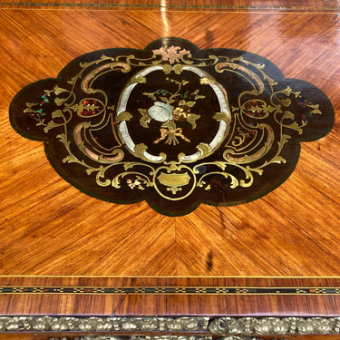 Gran Costurero Joyero Luis XV marquetería en cobre y bronce Bucarest Art Gallery