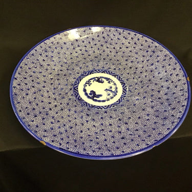 Gran plato azul japonés Bucarest Art Gallery