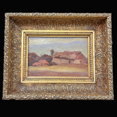 Israel Roa -Óleo sobre tela 'Paisaje del norte' Bucarest Art & Antiques