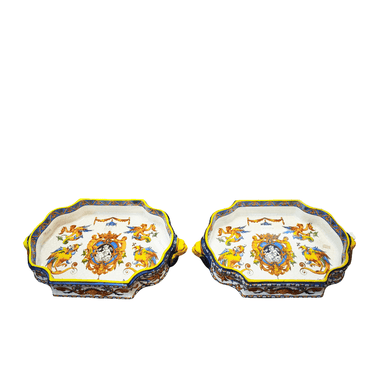 Jardineras francesas de porcelana Keller y Guérin Bucarest Art & Antiques