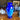 Jarron azul vidrio | Bucarest Art Gallery Bucarest Art & Antiques