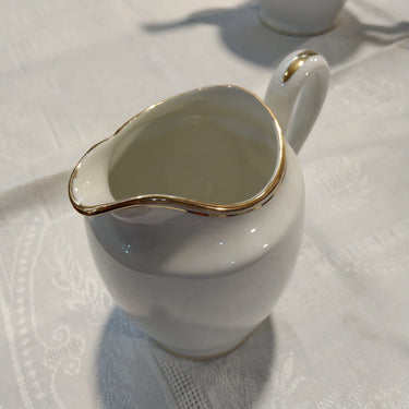 Juego de servicio de té porcelana francesa Limoges Bucarest Art Gallery