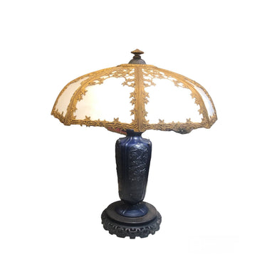 Lámpara de mesa japonesa estilo Tiffany Bucarest Art & Antiques