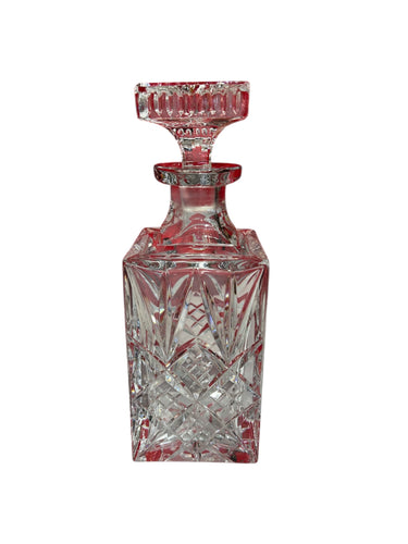 Licorera cristal francesa rectangular Bucarest Art & Antiques