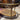 Mesa centro dorada francesa Luis XVI detalles florales Bucarest Art & Antiques