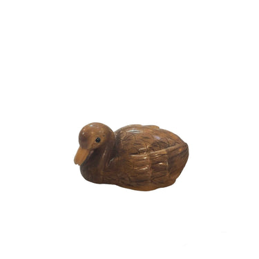 Netsuke pato japonesa Netsuke Bucarest Art & Antiques