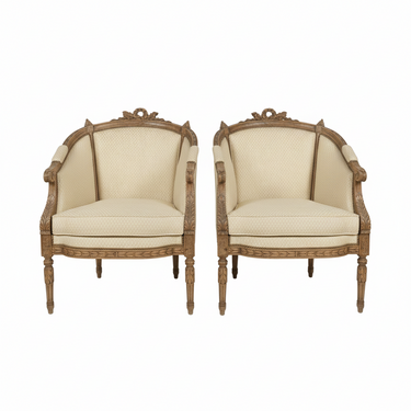 Par de bergères Luis XVI Importacion26