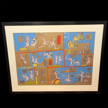 Roberto Matta - Serigrafía ‘La tradición del futuro’ Edición Canimagen Matta 1970 Bucarest Art & Antiques