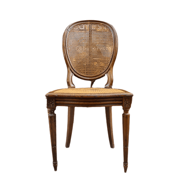 Silla francesa Luís XVI de roble americano principios siglo XX Bucarest Art & Antiques